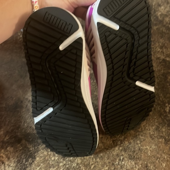 Puma Pacer Future Bleach Jr- Deep Orchid-Chalk Pink Tennis Shoes - Picture 4 of 6